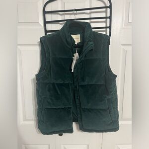 NWT Thread & Supply Alvern Corduroy Vest